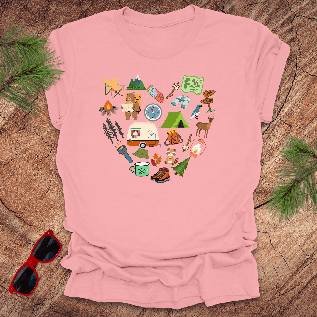 Adventure Heart Tee - Wandering Owl Adventure Gear