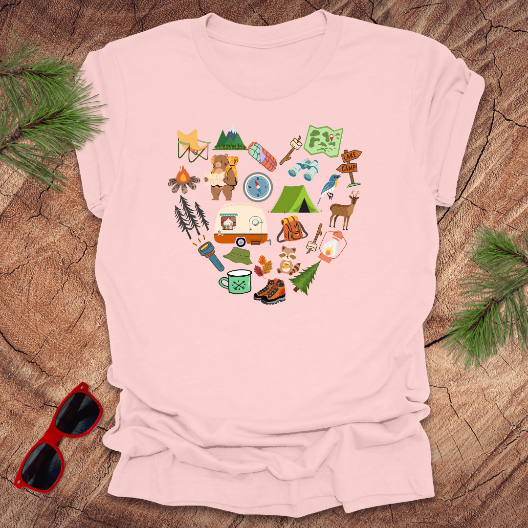Adventure Heart Tee - Wandering Owl Adventure Gear