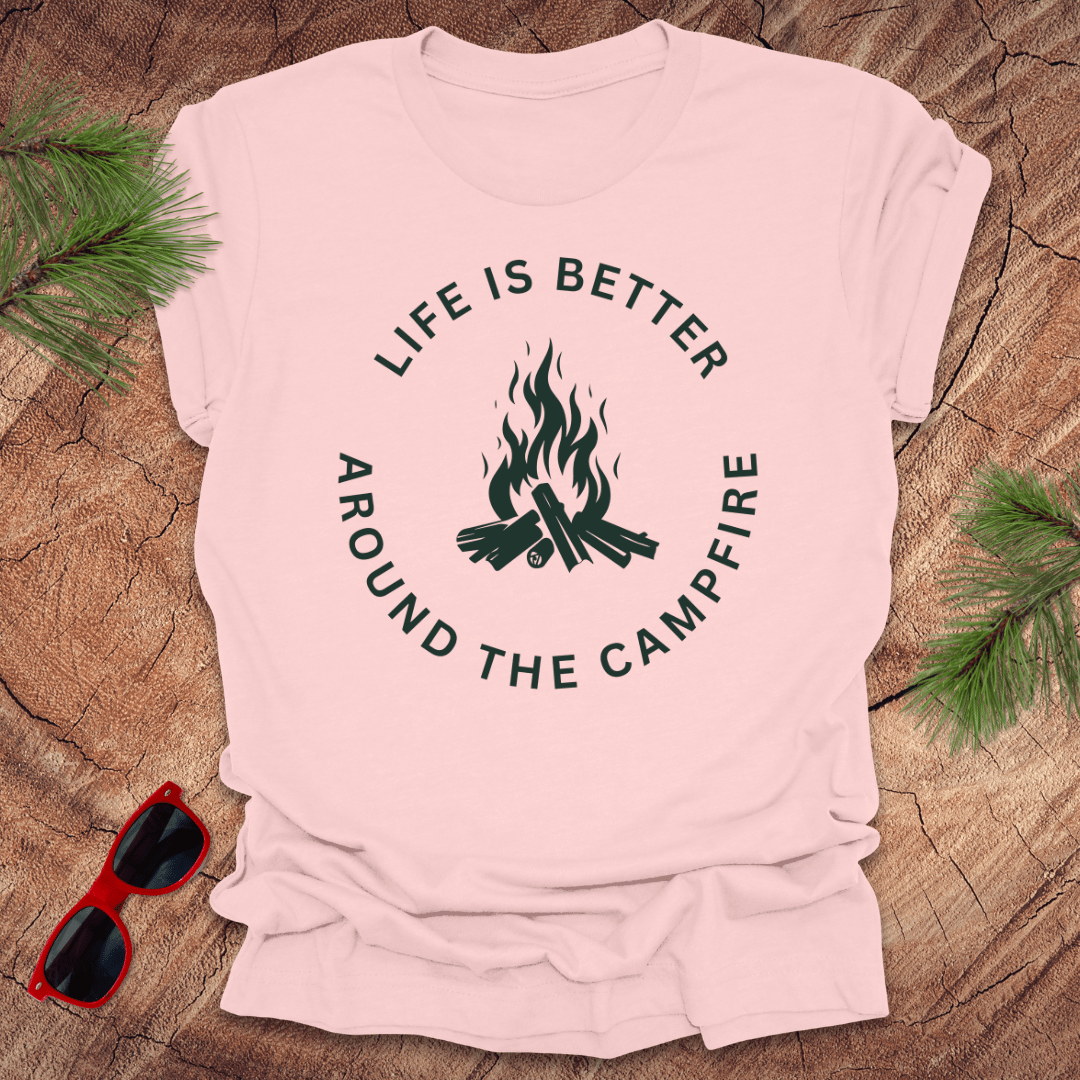 Around the Campfire Tee - Wandering Owl Adventure Gear