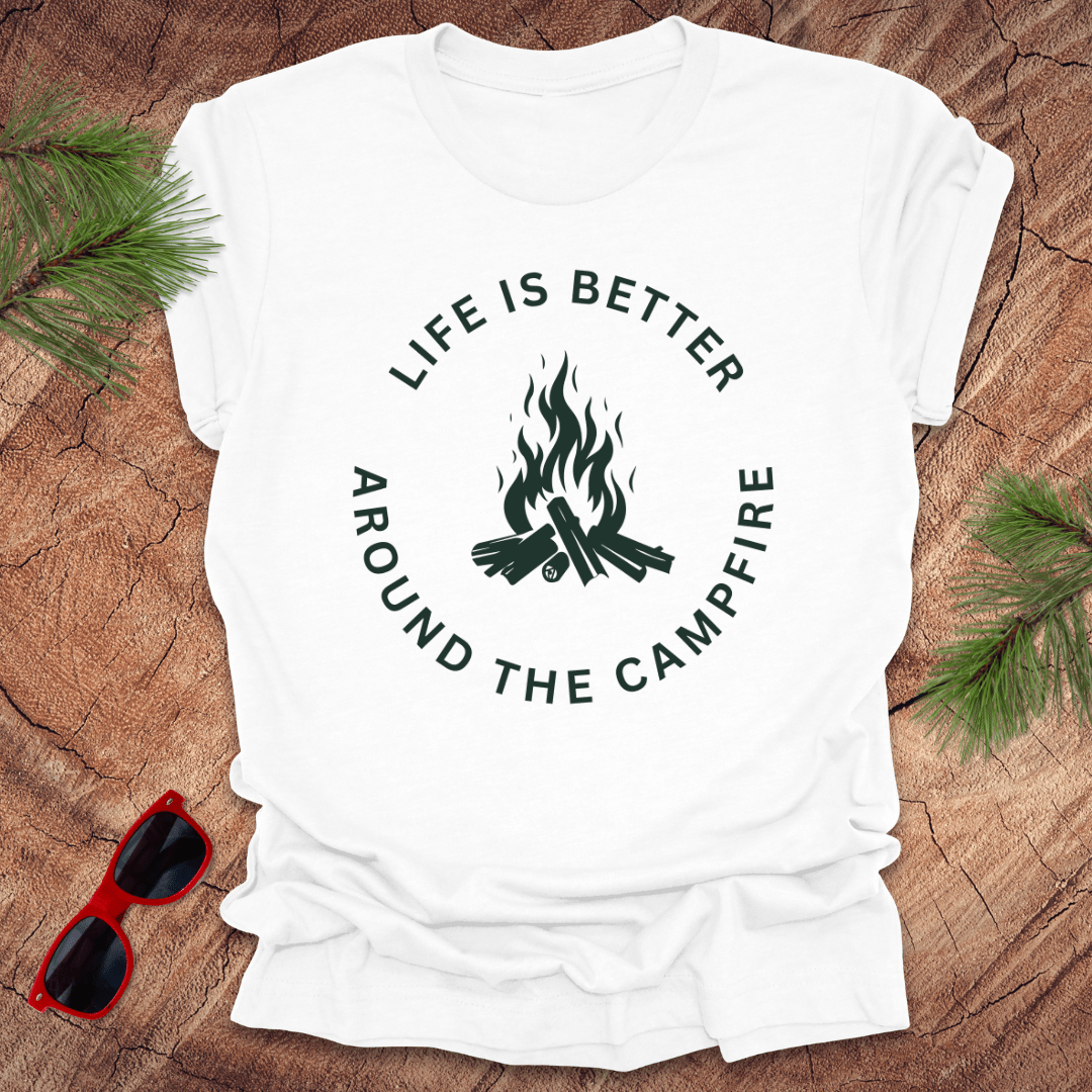 Around the Campfire Tee - Wandering Owl Adventure Gear