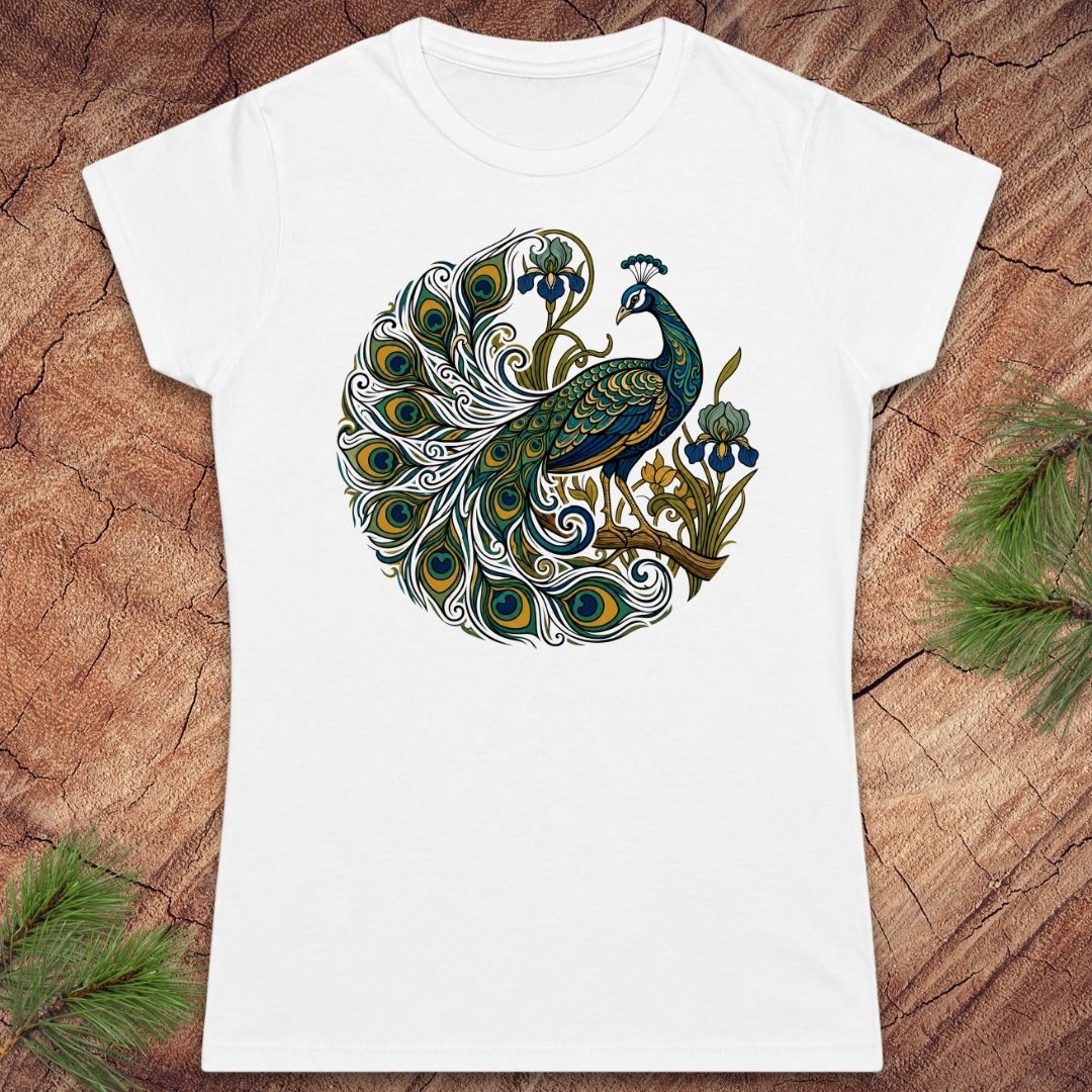 Art Nouveau Peacock Women's Tee