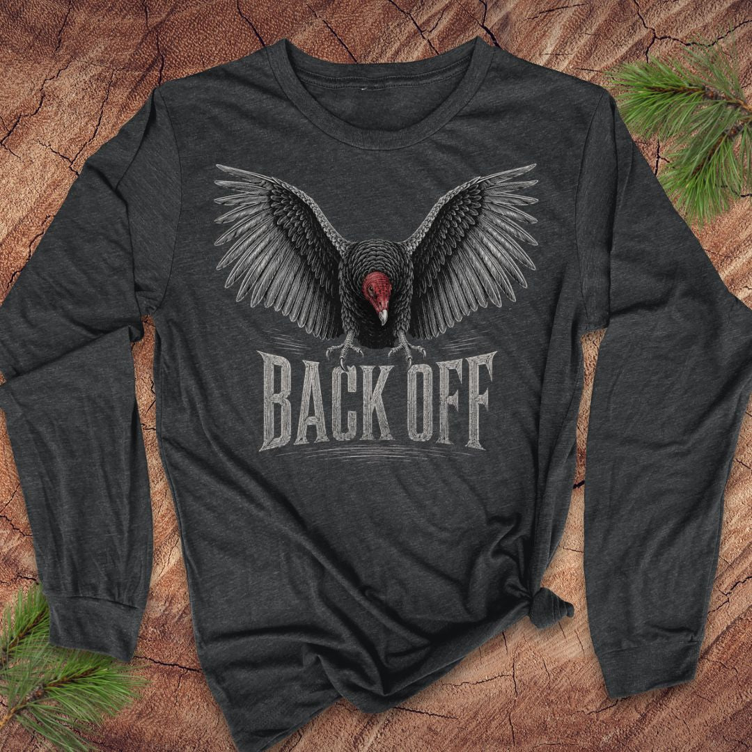 Back Off Vulture Long-Sleeve Tee
