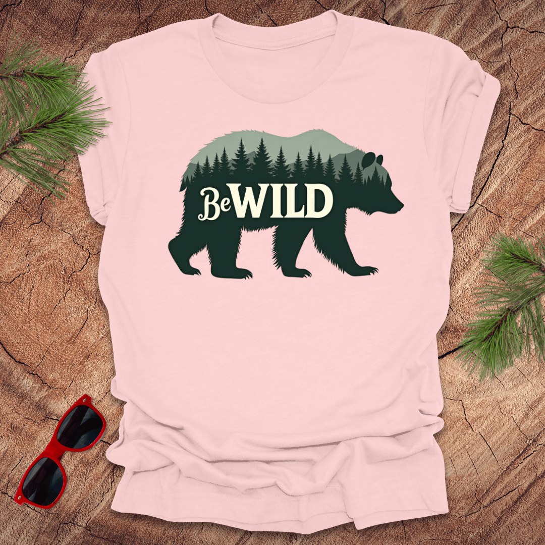 Be Wild Bear Tee - Wandering Owl Adventure Gear