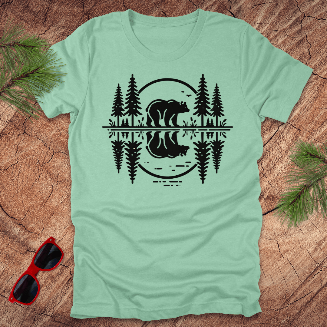 Bear Reflection Tee - Wandering Owl Adventure Gear