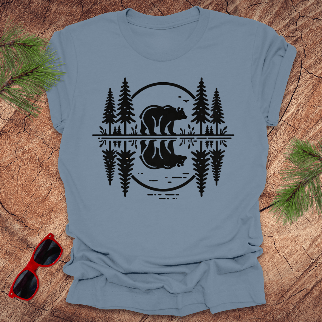 Bear Reflection Tee - Wandering Owl Adventure Gear