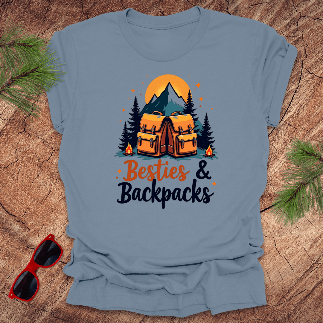 Besties & Backpacks Adventure Tee - Wandering Owl Adventure Gear