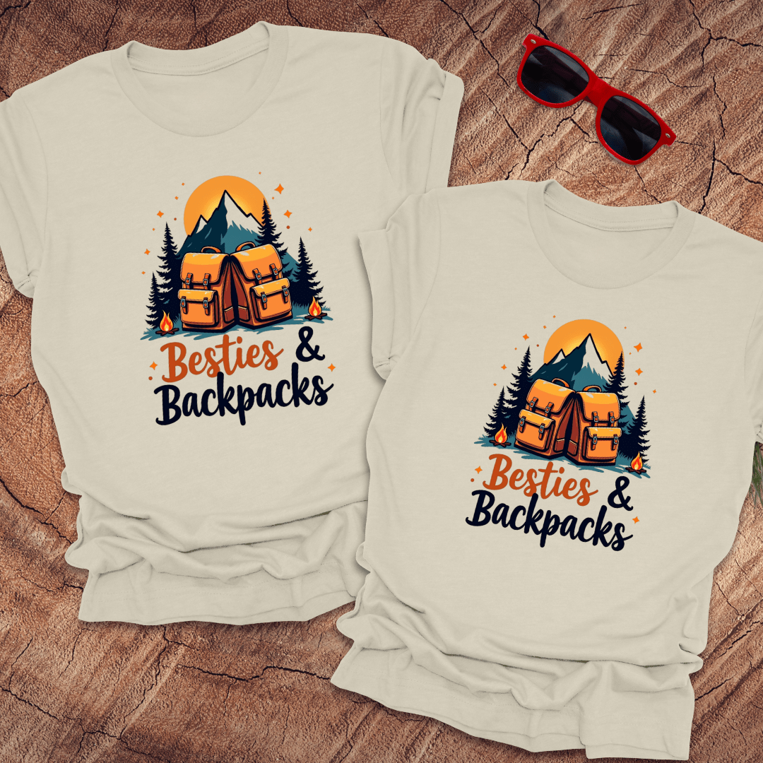 Besties & Backpacks Adventure Tee - Wandering Owl Adventure Gear