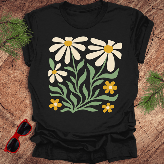 Big Daisies Tee - Wandering Owl Adventure Gear