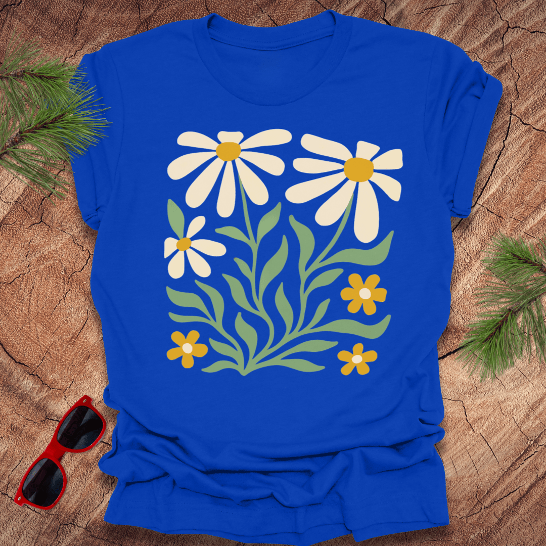 Big Daisies Tee - Wandering Owl Adventure Gear