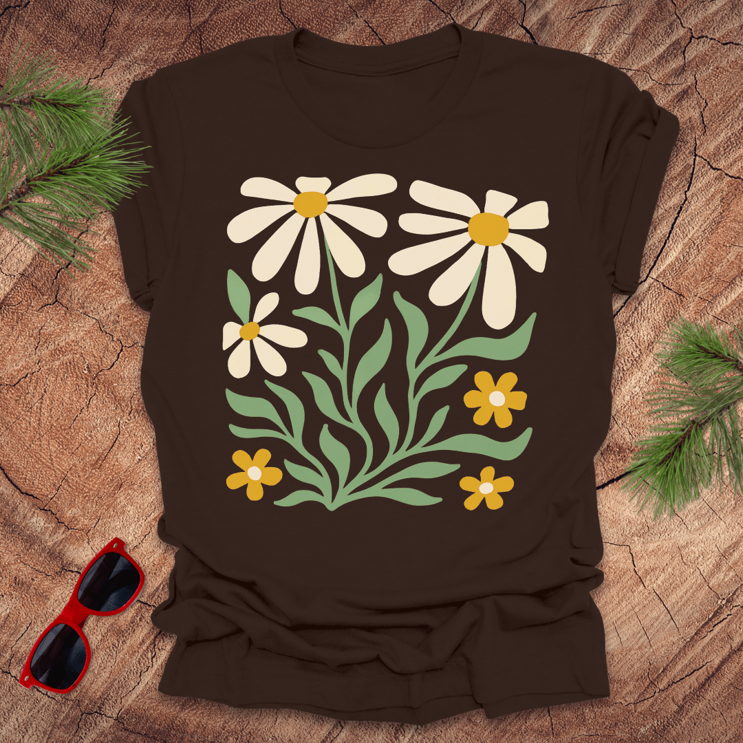 Big Daisies Tee - Wandering Owl Adventure Gear