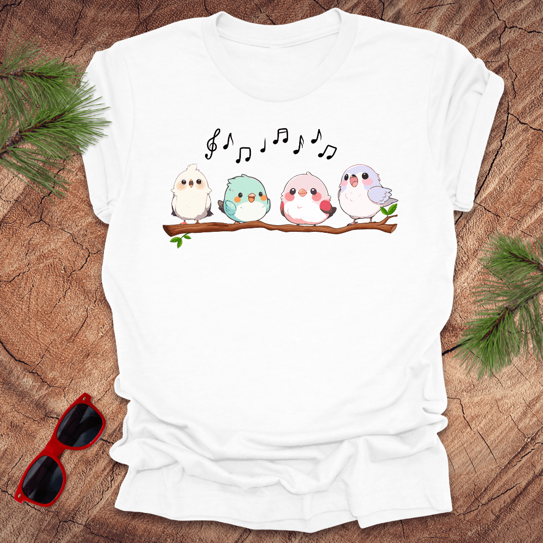 Bird Music Tee - Wandering Owl Adventure Gear