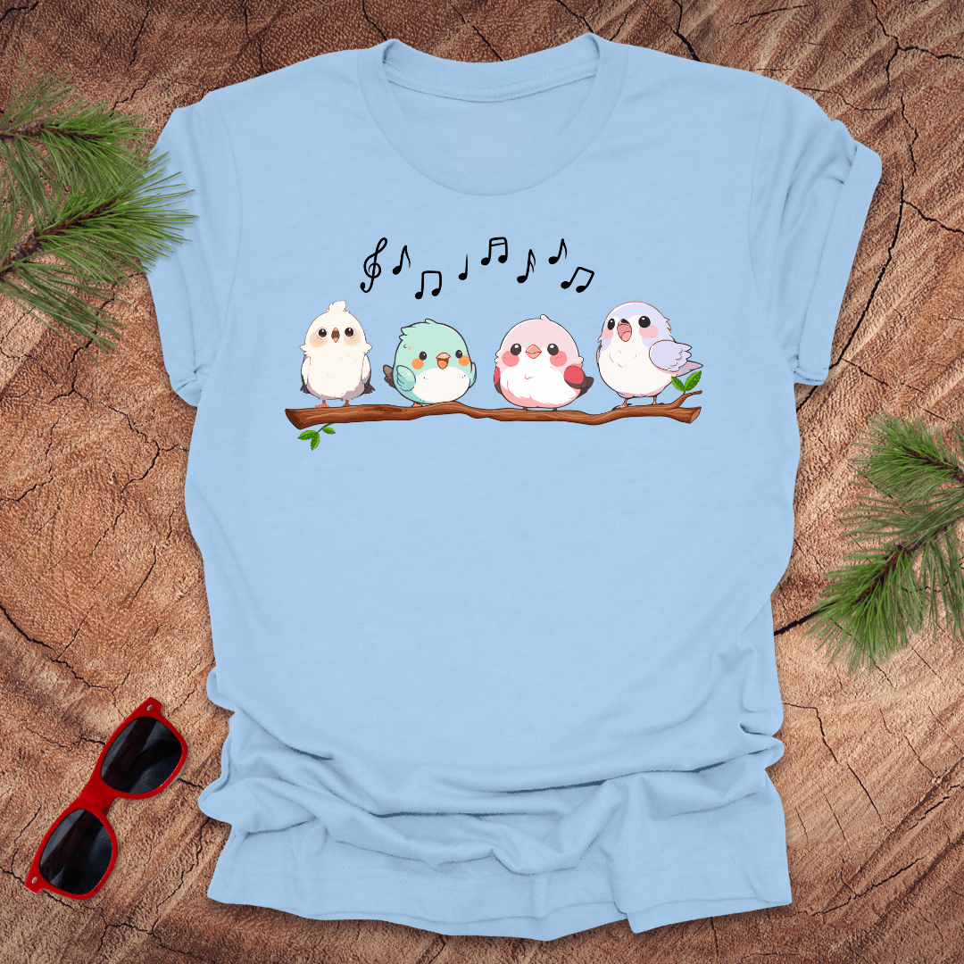 Bird Music Tee - Wandering Owl Adventure Gear