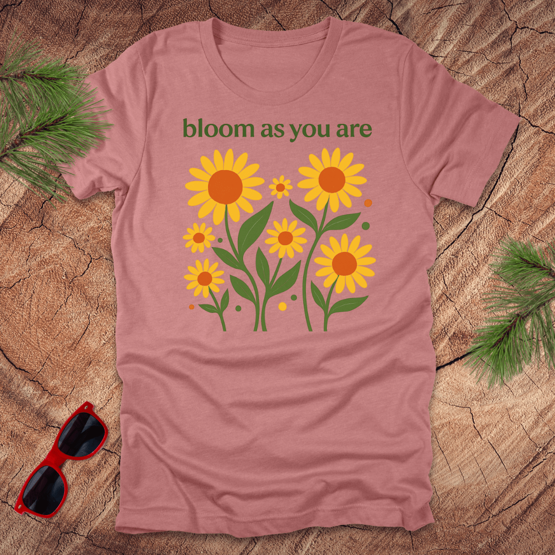 Bloom As You Are Tee - Wandering Owl Adventure Gear