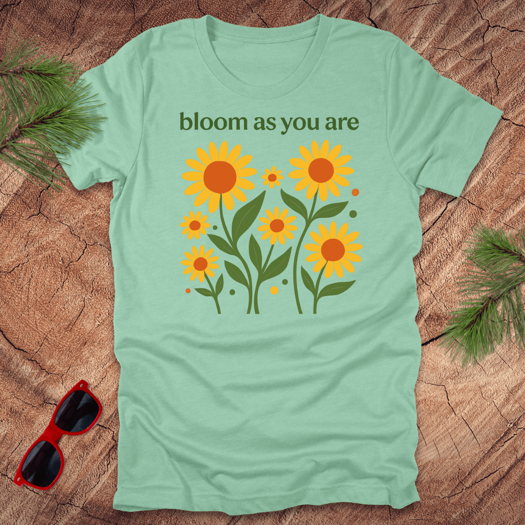 Bloom As You Are Tee - Wandering Owl Adventure Gear