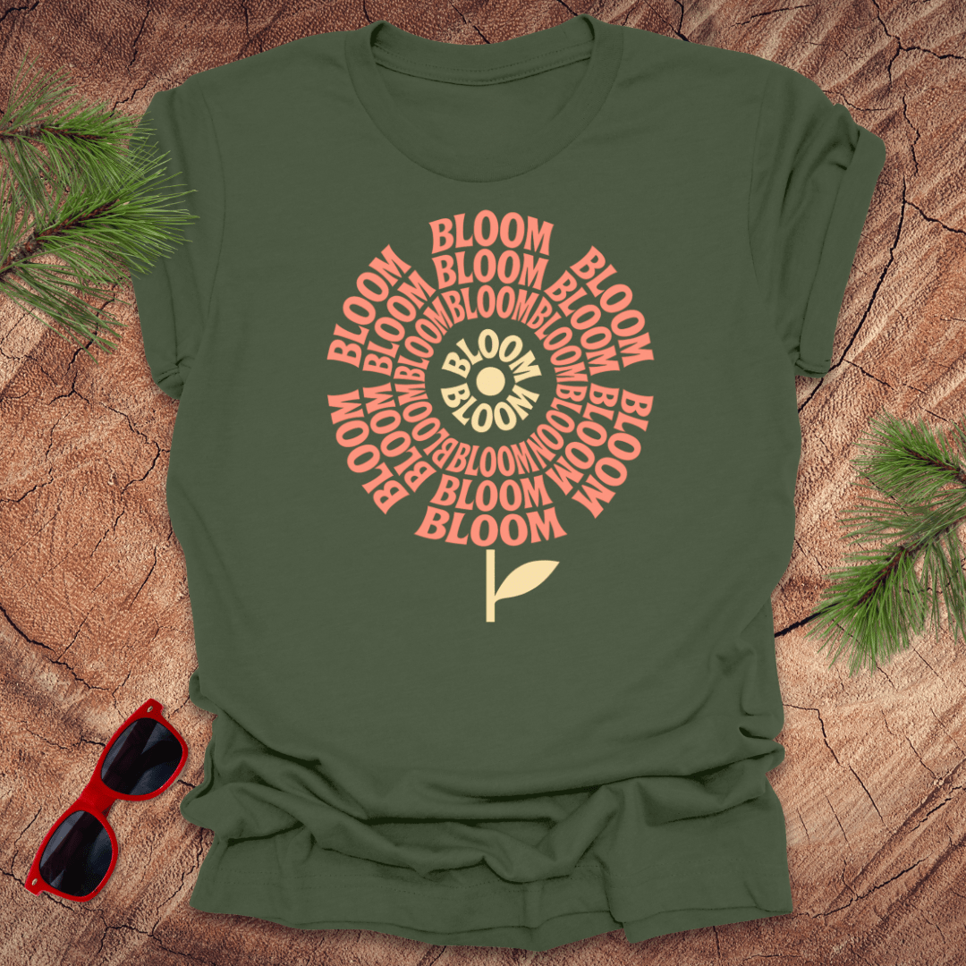 Bloom Flower Tee - Wandering Owl Adventure Gear