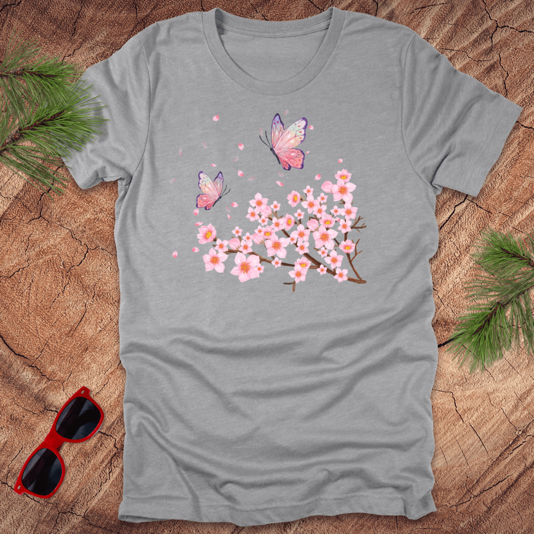 Butterflies and Cherry Blossoms - Wandering Owl Adventure Gear