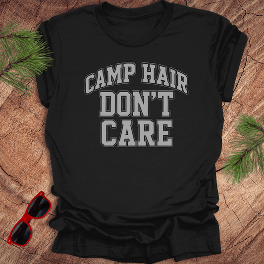 Camp Hair Don't Care Tee - Wandering Owl Adventure Gear