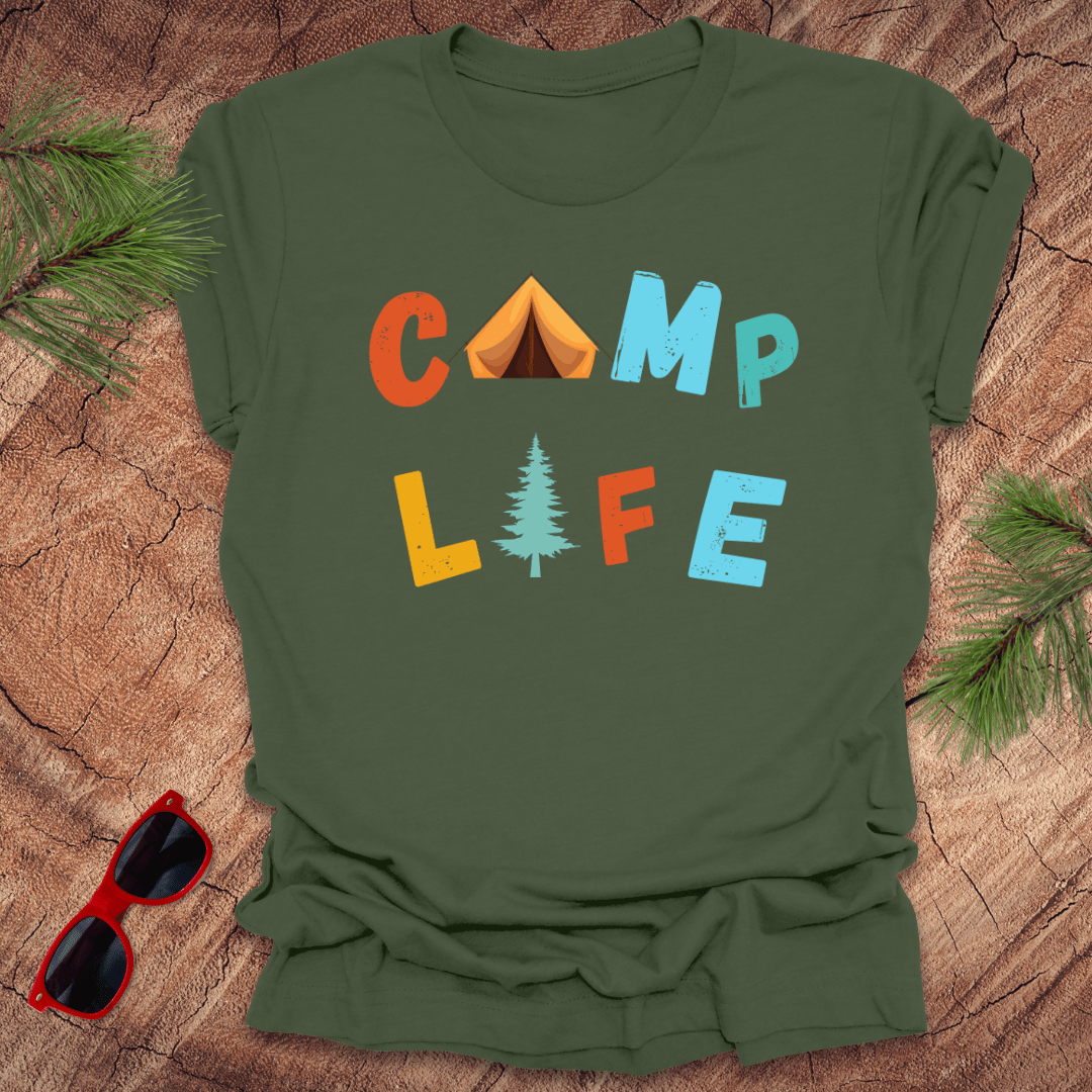 Camp Life Tee - Wandering Owl Adventure Gear