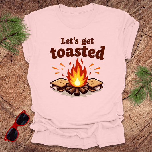 Campfire Let's Get Toasted Tee - Wandering Owl Adventure Gear
