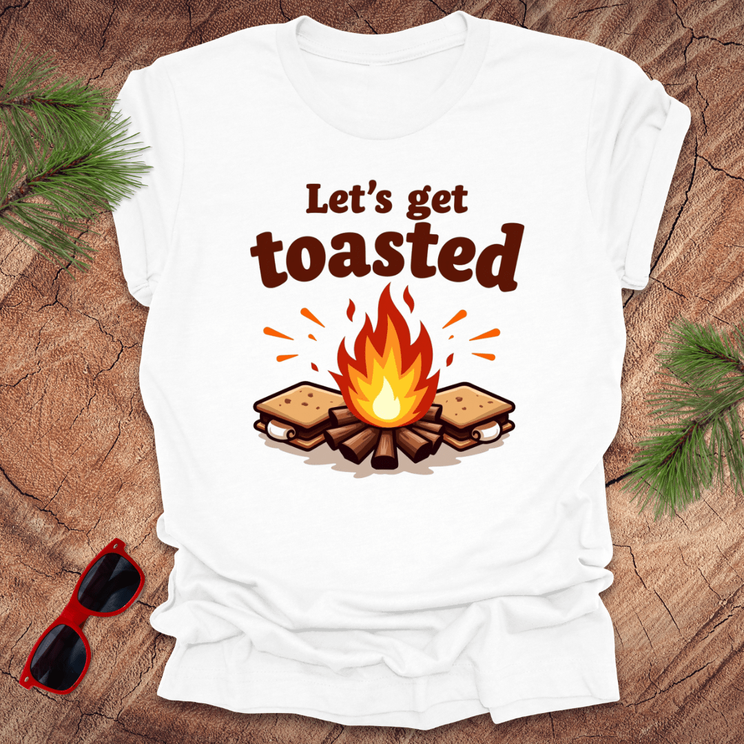 Campfire Let's Get Toasted Tee - Wandering Owl Adventure Gear