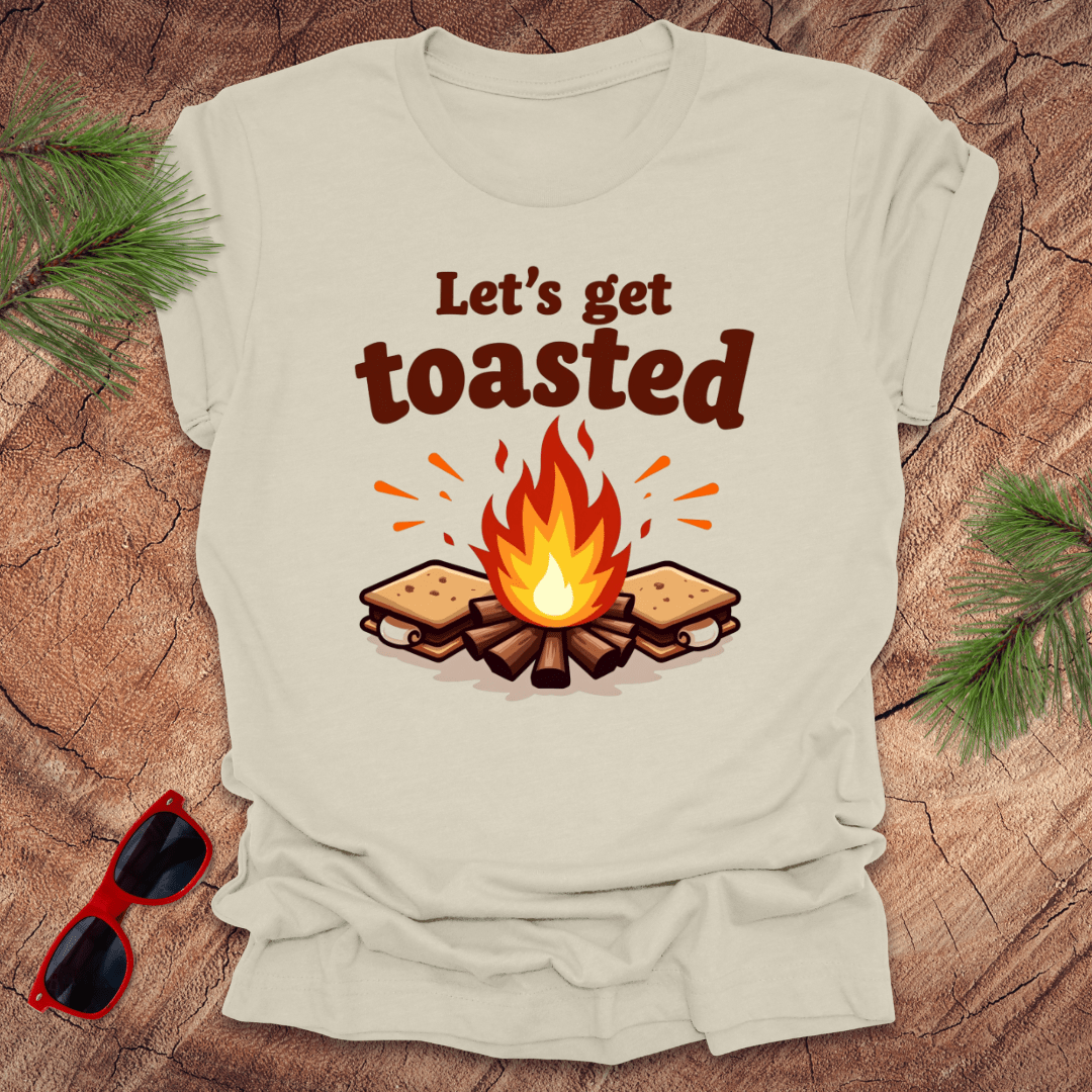 Campfire Let's Get Toasted Tee - Wandering Owl Adventure Gear