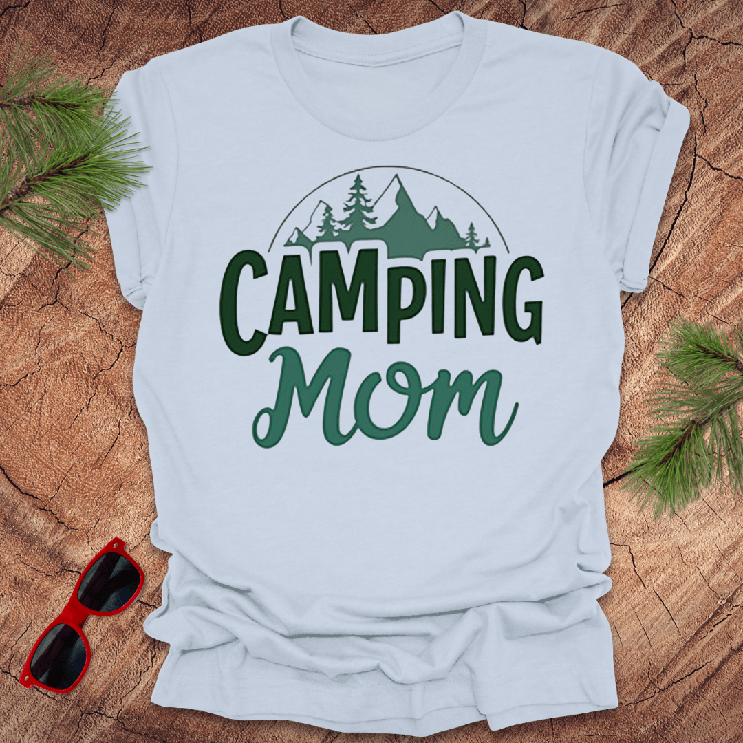 Camping Mom Tee - Wandering Owl Adventure Gear