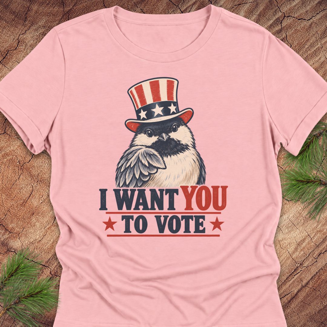 Chickadee Vote Women's Relaxed Tee