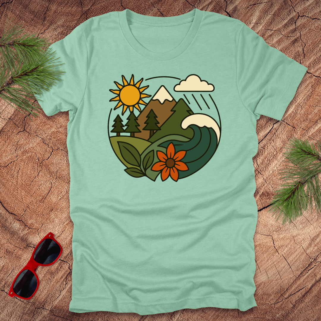 Circle of Life Tee - Wandering Owl Adventure Gear
