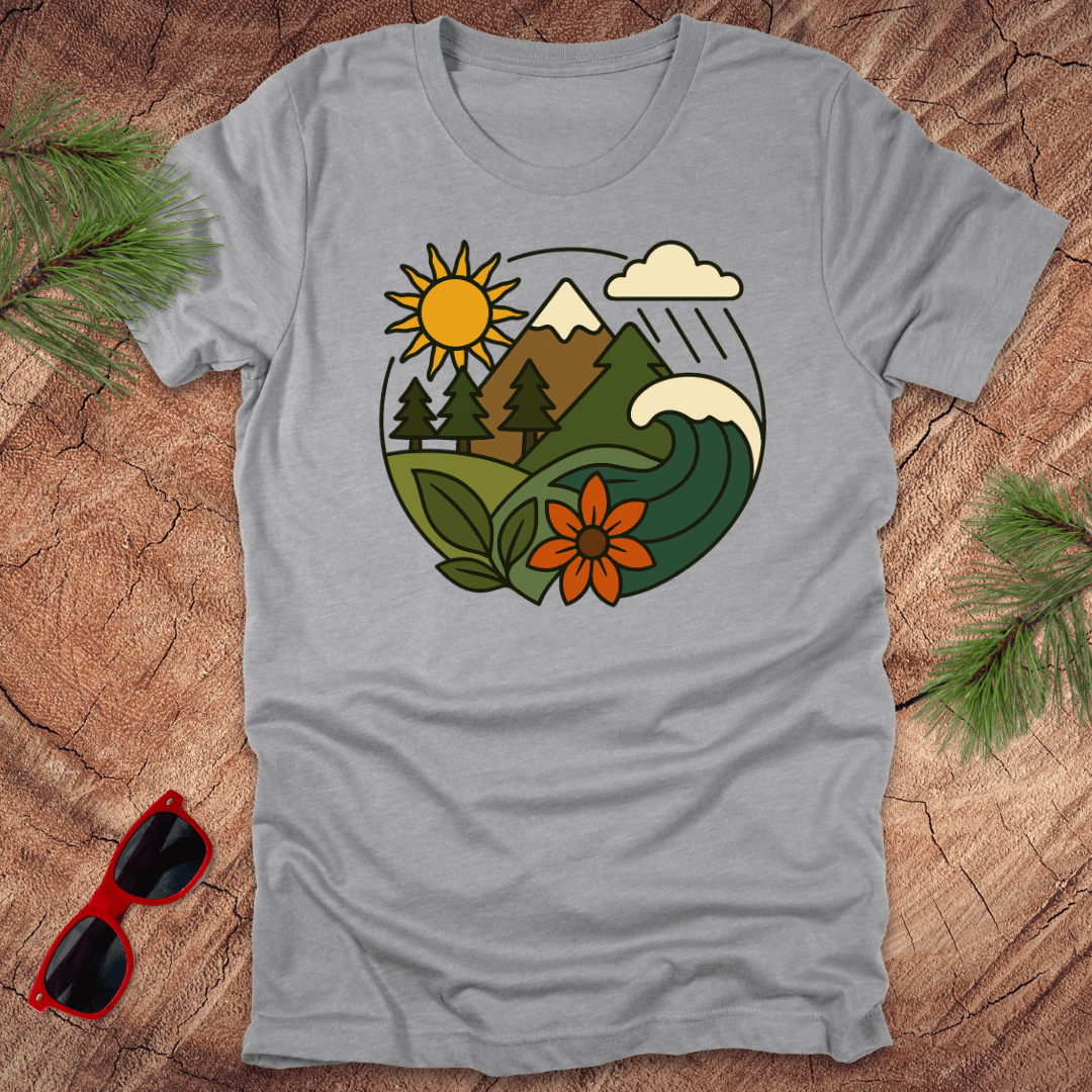 Circle of Life Tee - Wandering Owl Adventure Gear