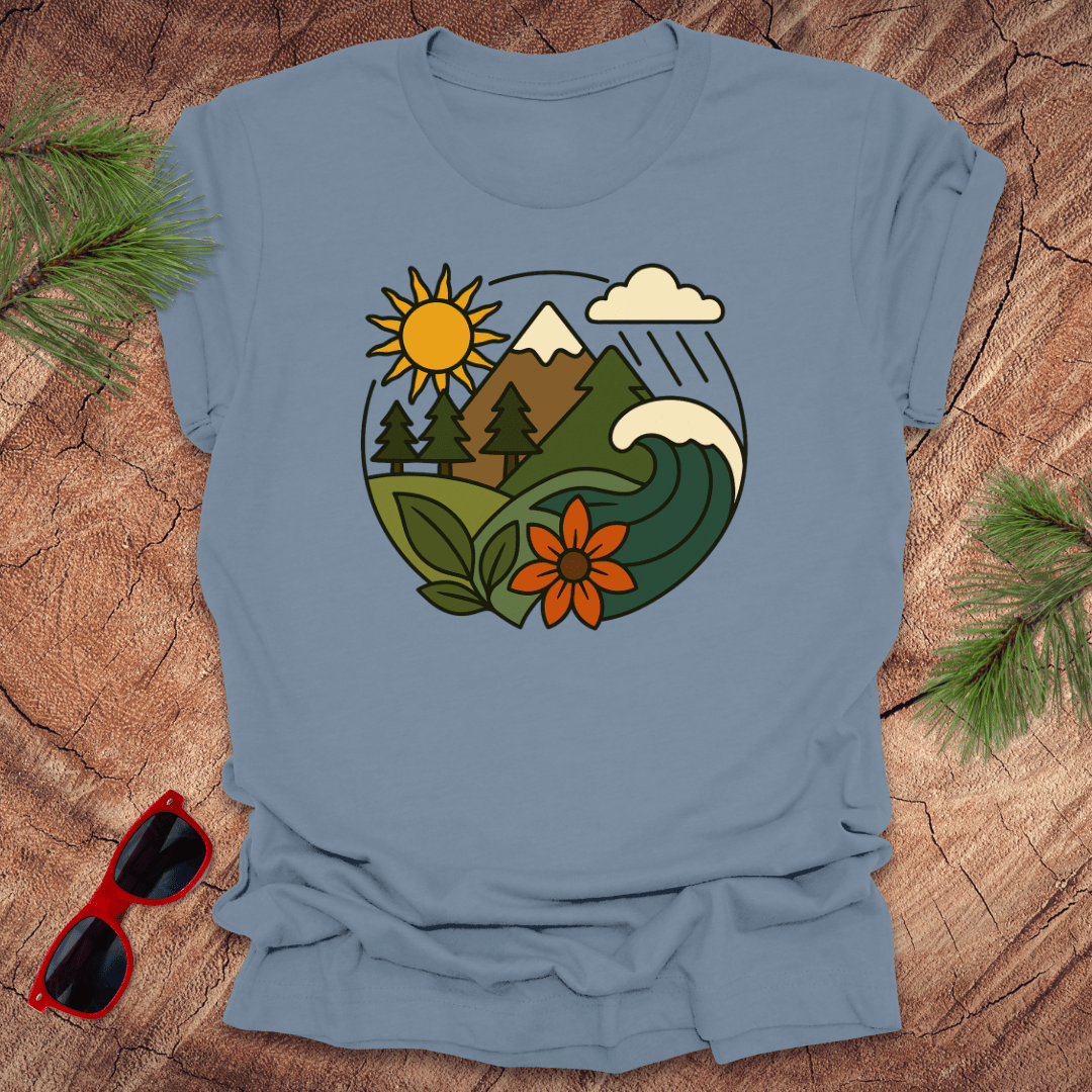 Circle of Life Tee - Wandering Owl Adventure Gear