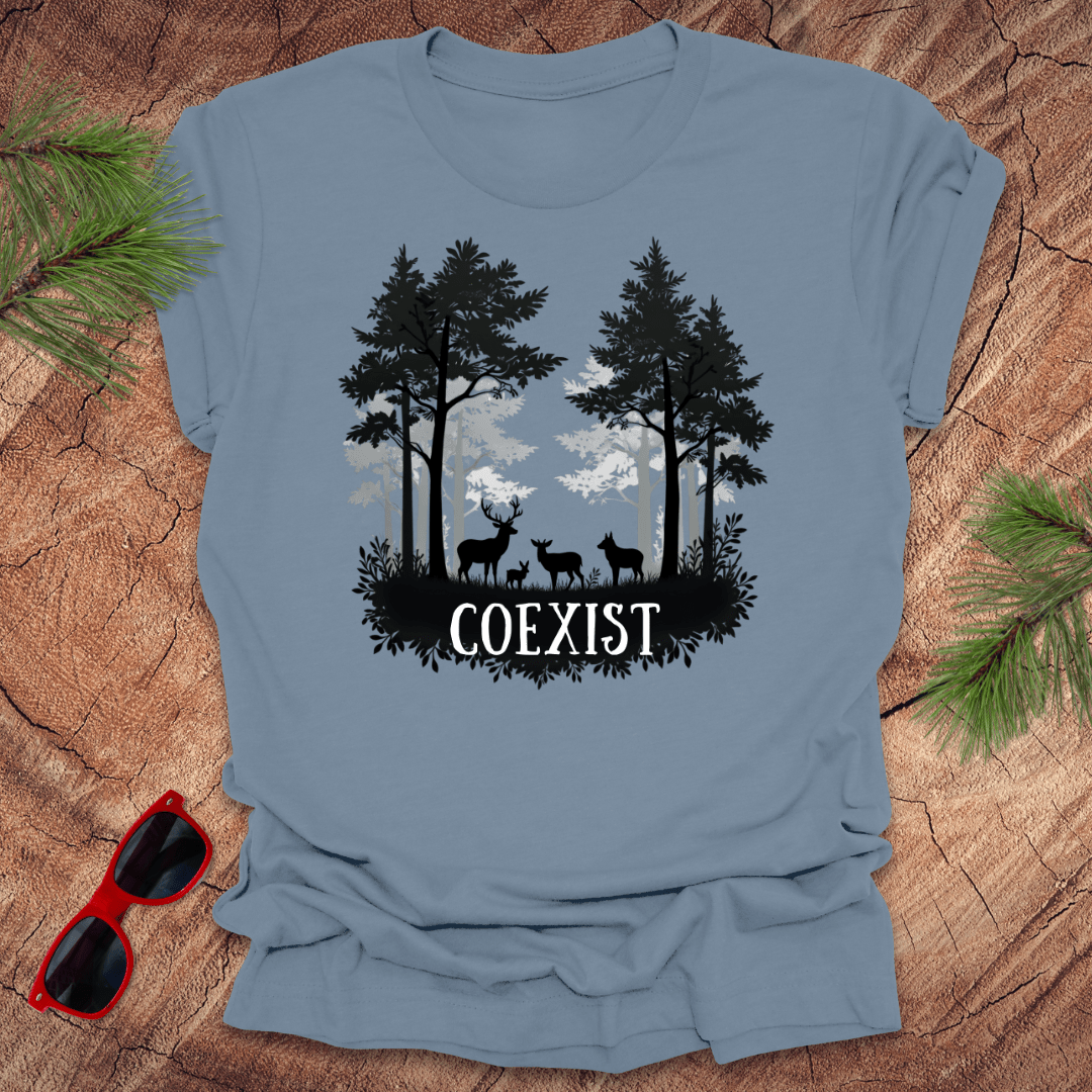 Coexist Nature Tee - Wandering Owl Adventure Gear