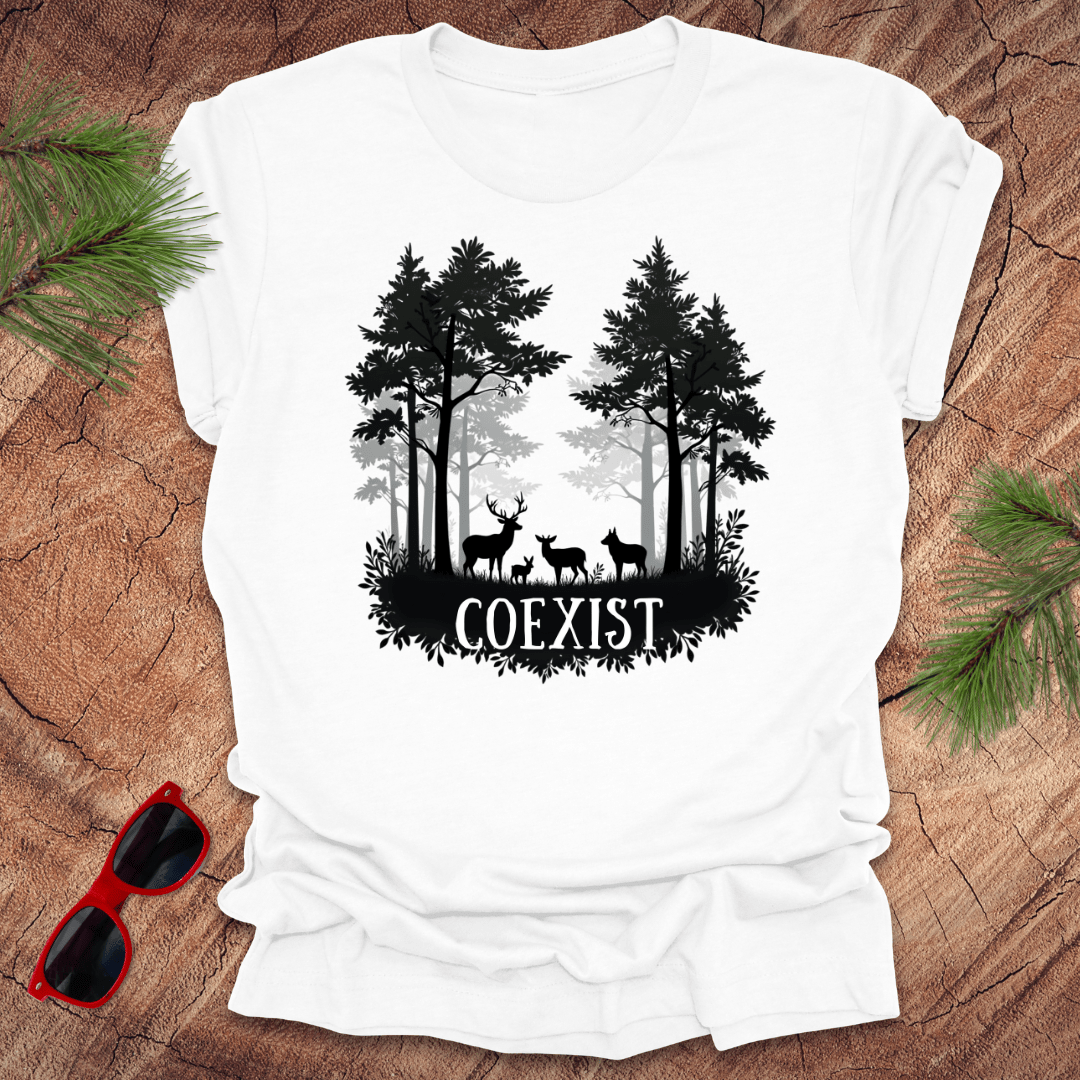Coexist Nature Tee - Wandering Owl Adventure Gear
