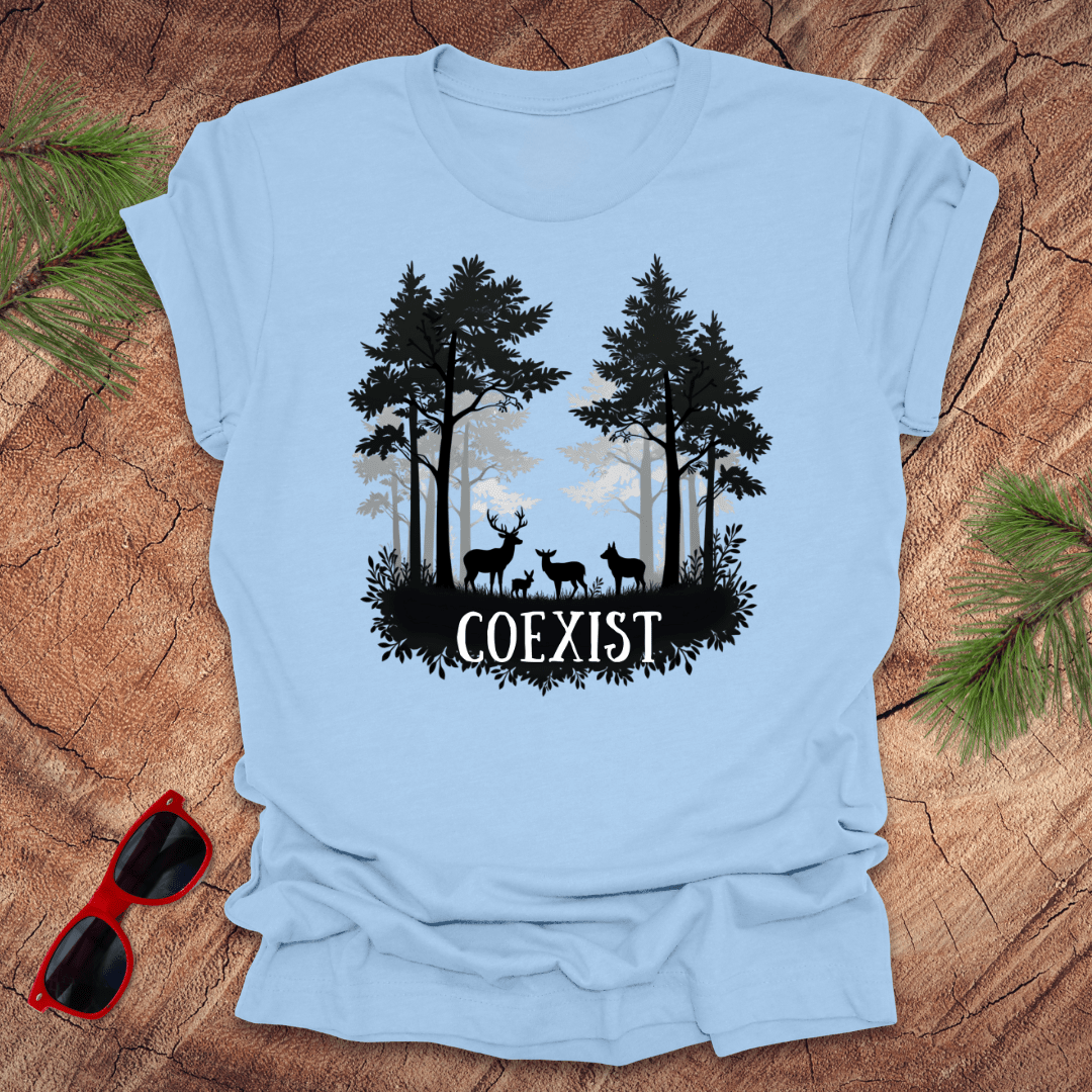 Coexist Nature Tee - Wandering Owl Adventure Gear