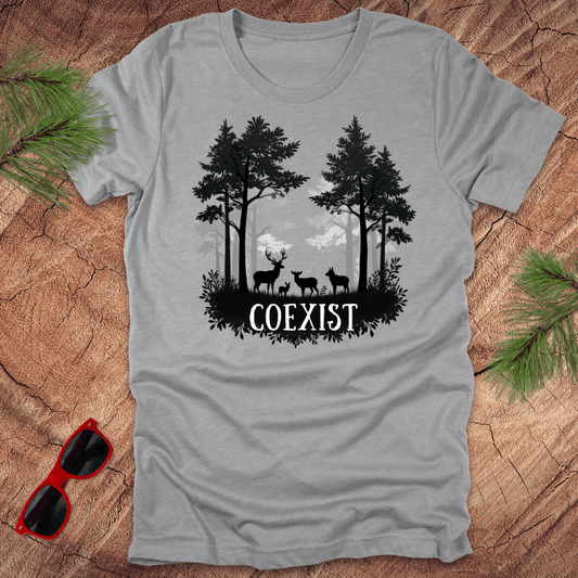 Coexist Nature Tee - Wandering Owl Adventure Gear