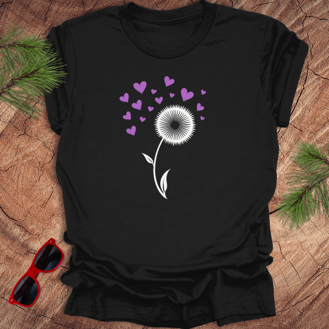 Dandelion Hearts Tee - Wandering Owl Adventure Gear