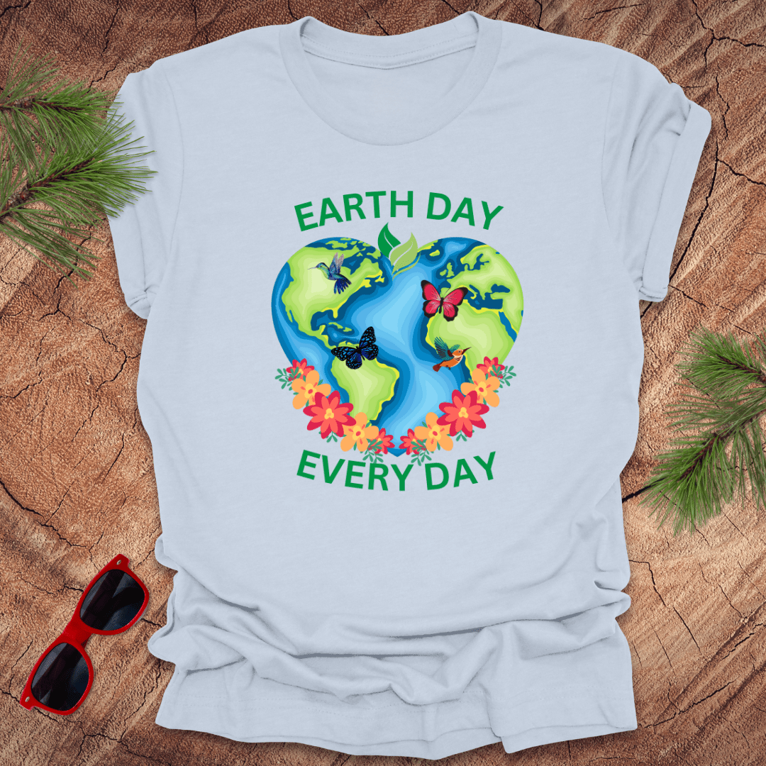 Earth Day Every Day Tee - Wandering Owl Adventure Gear