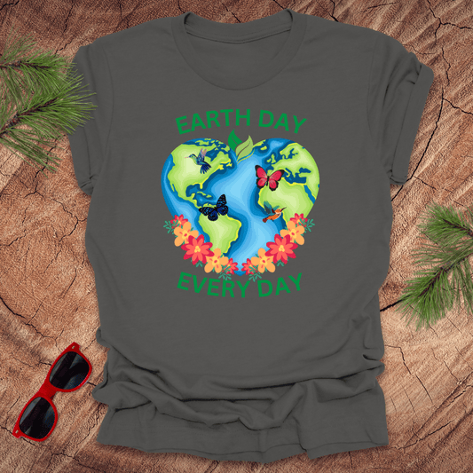 Earth Day Every Day Tee - Wandering Owl Adventure Gear