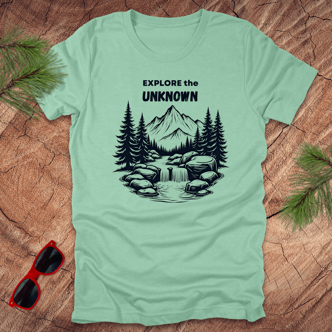 Explore the Unknown Tee - Wandering Owl Adventure Gear