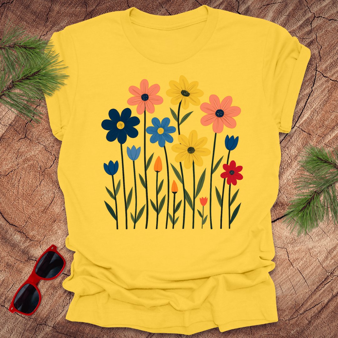 Flower Garden Tee - Wandering Owl Adventure Gear