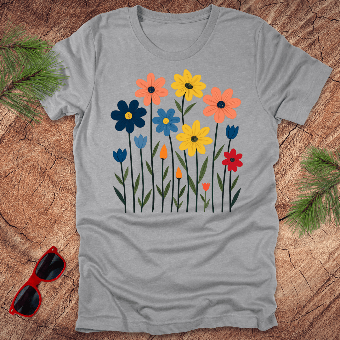 Flower Garden Tee - Wandering Owl Adventure Gear