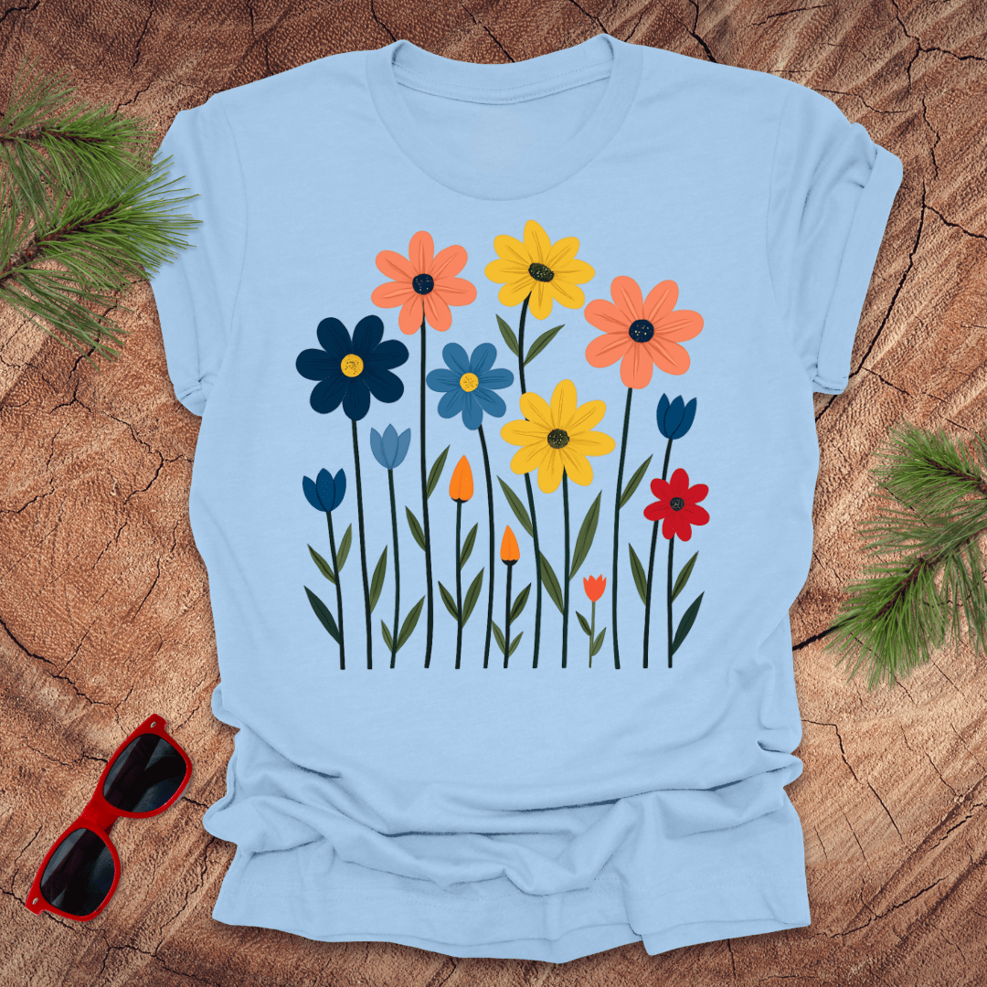 Flower Garden Tee - Wandering Owl Adventure Gear