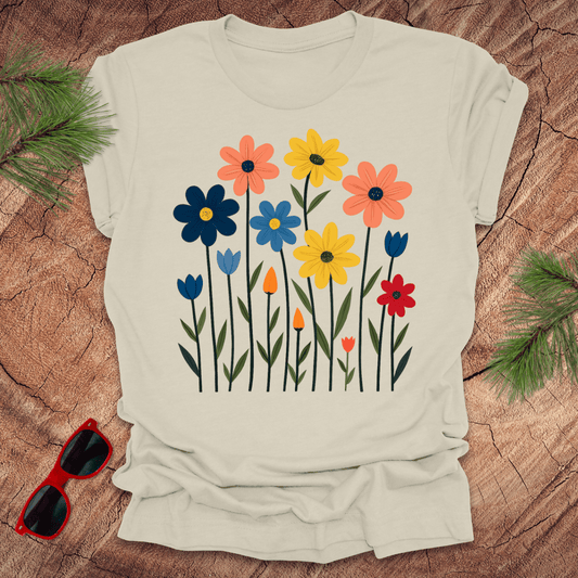 Flower Garden Tee - Wandering Owl Adventure Gear