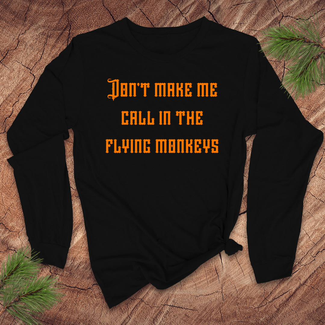 Flying Monkeys Long - Sleeve Tee - Wandering Owl Adventure Gear