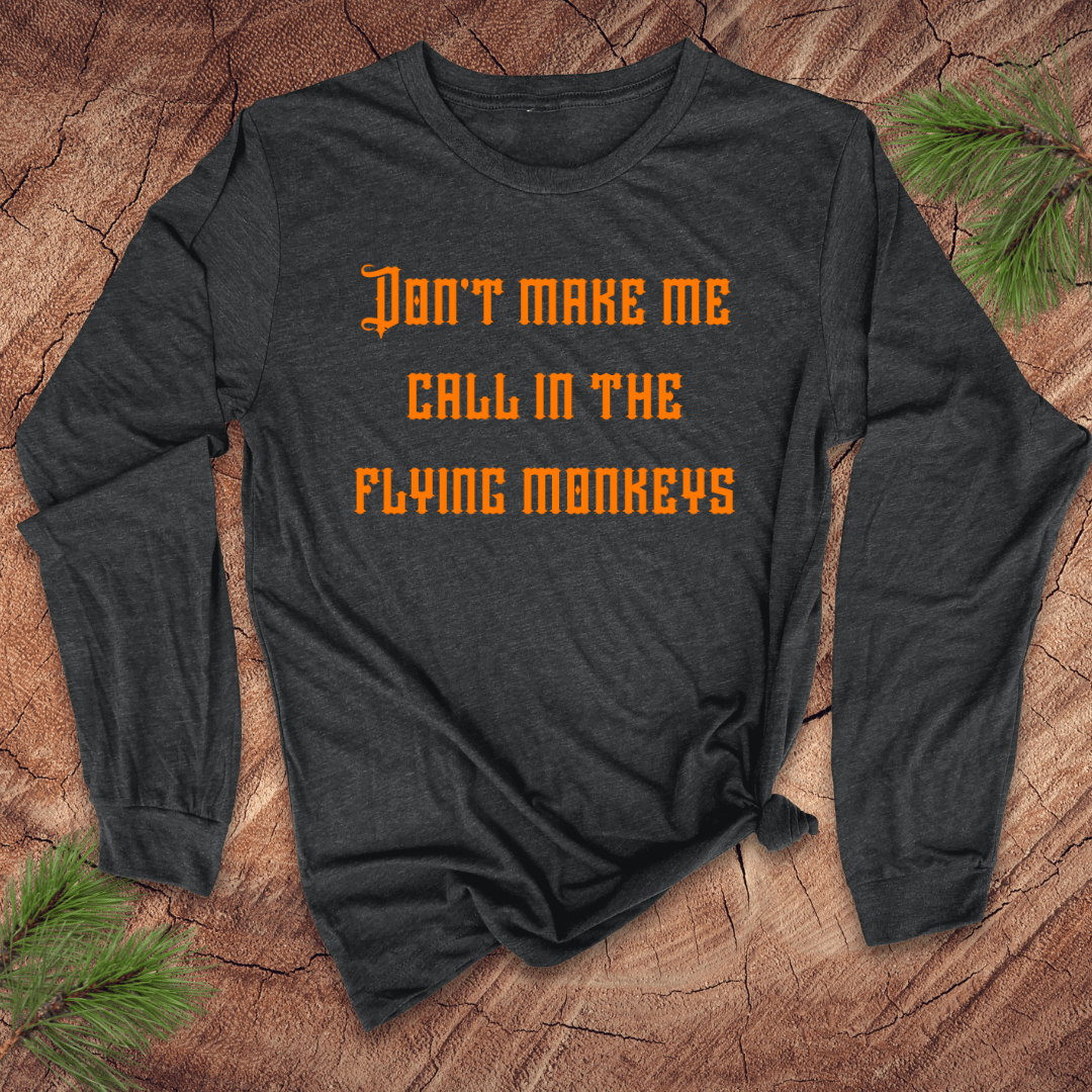 Flying Monkeys Long - Sleeve Tee - Wandering Owl Adventure Gear