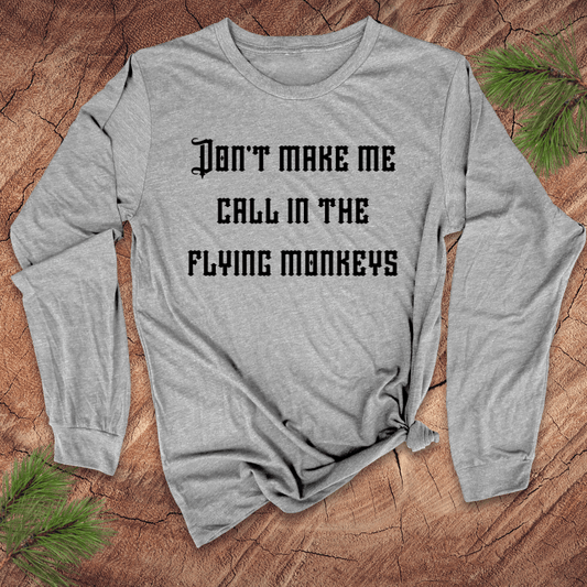 Flying Monkeys Long - Sleeve Tee - Wandering Owl Adventure Gear