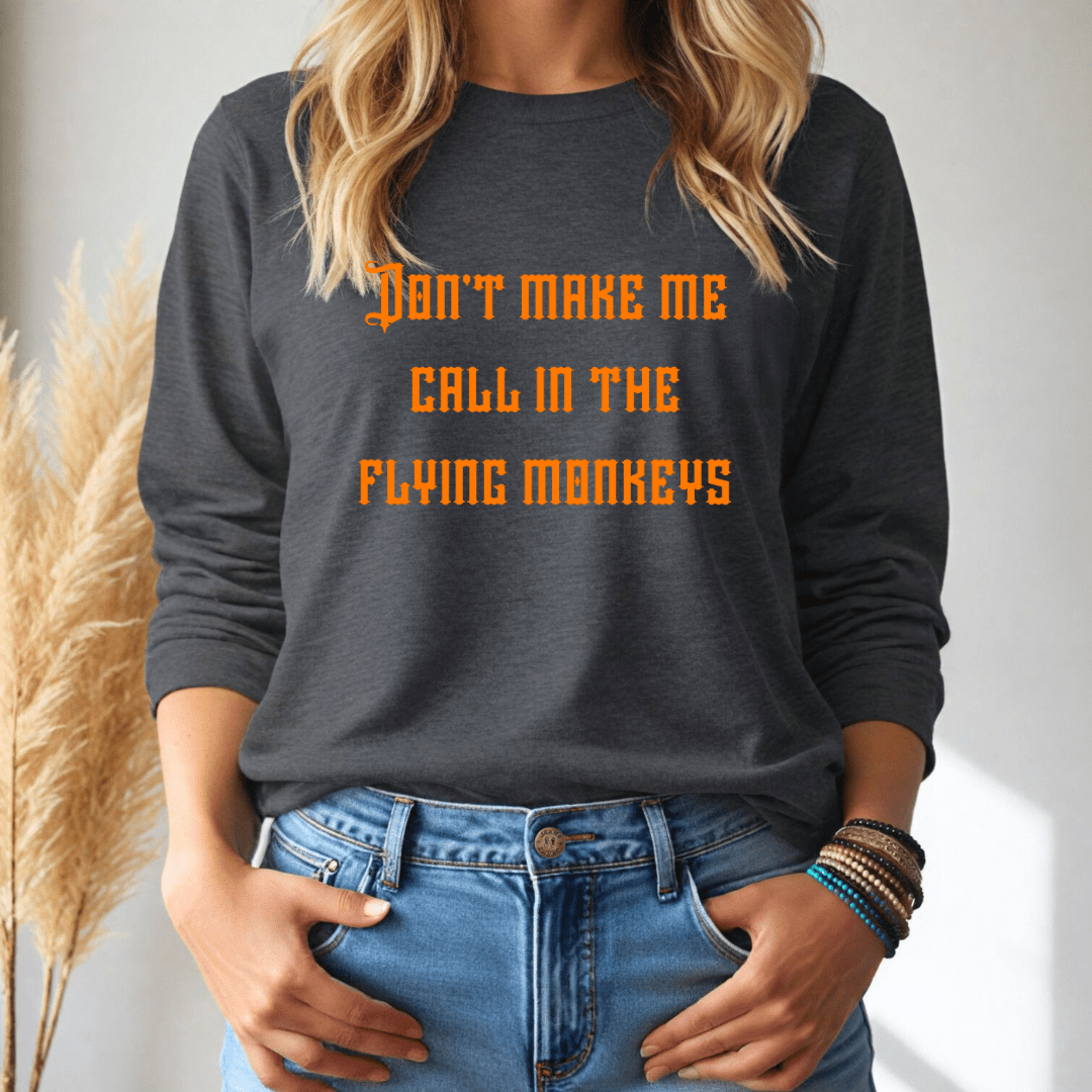Flying Monkeys Long - Sleeve Tee - Wandering Owl Adventure Gear