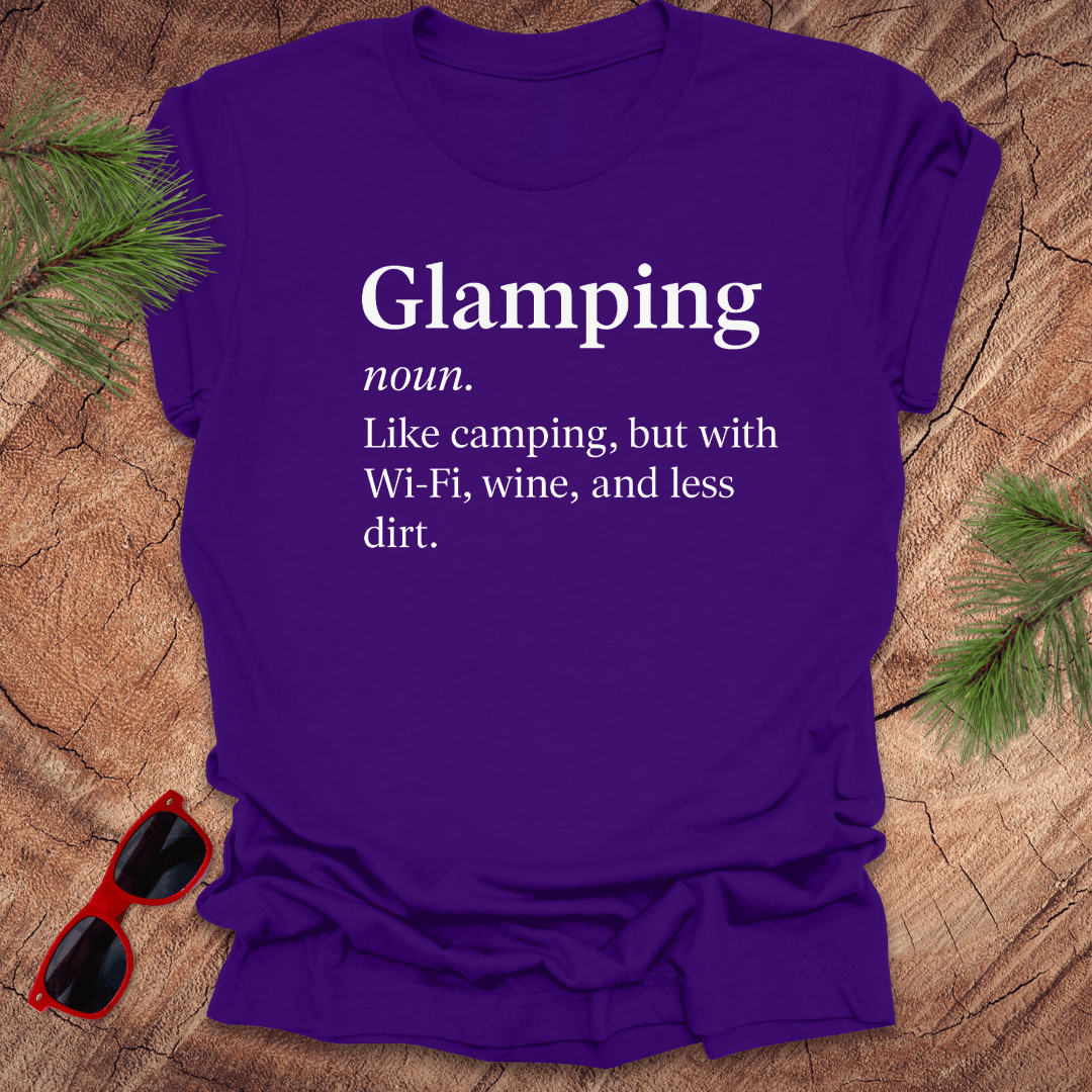 Glamping Defined Tee - Wandering Owl Adventure Gear