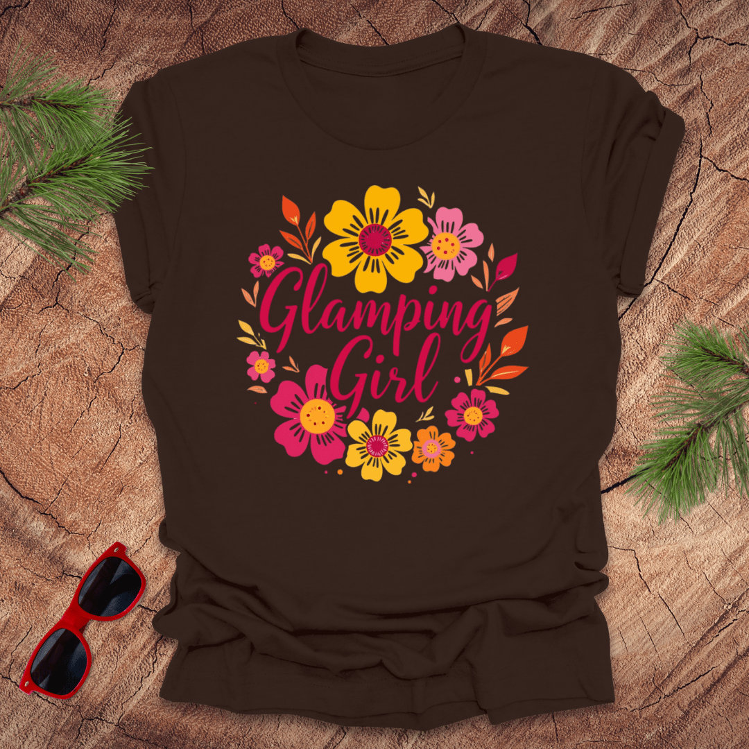 Glamping Girl Tee - Wandering Owl Adventure Gear