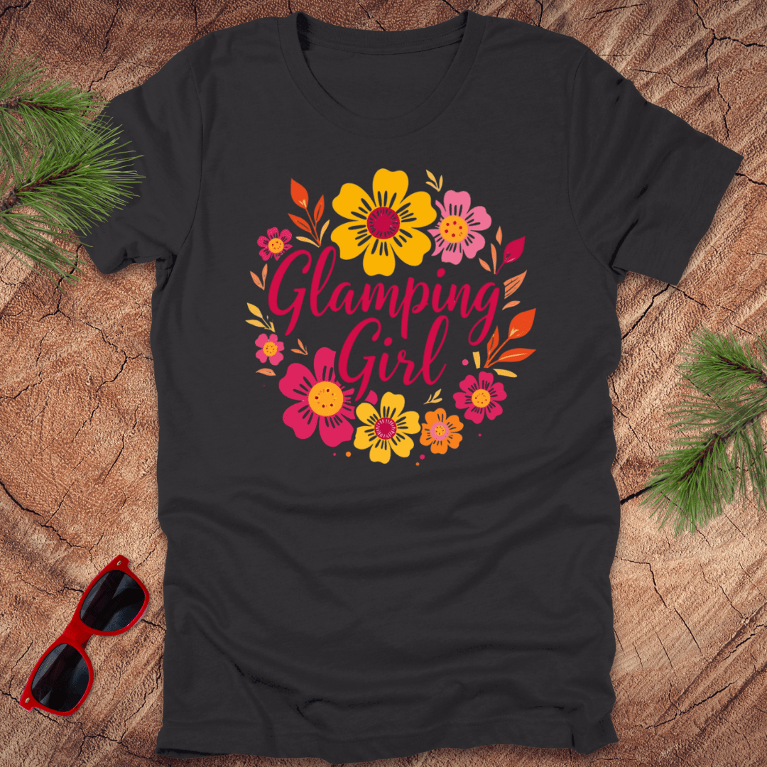 Glamping Girl Tee - Wandering Owl Adventure Gear