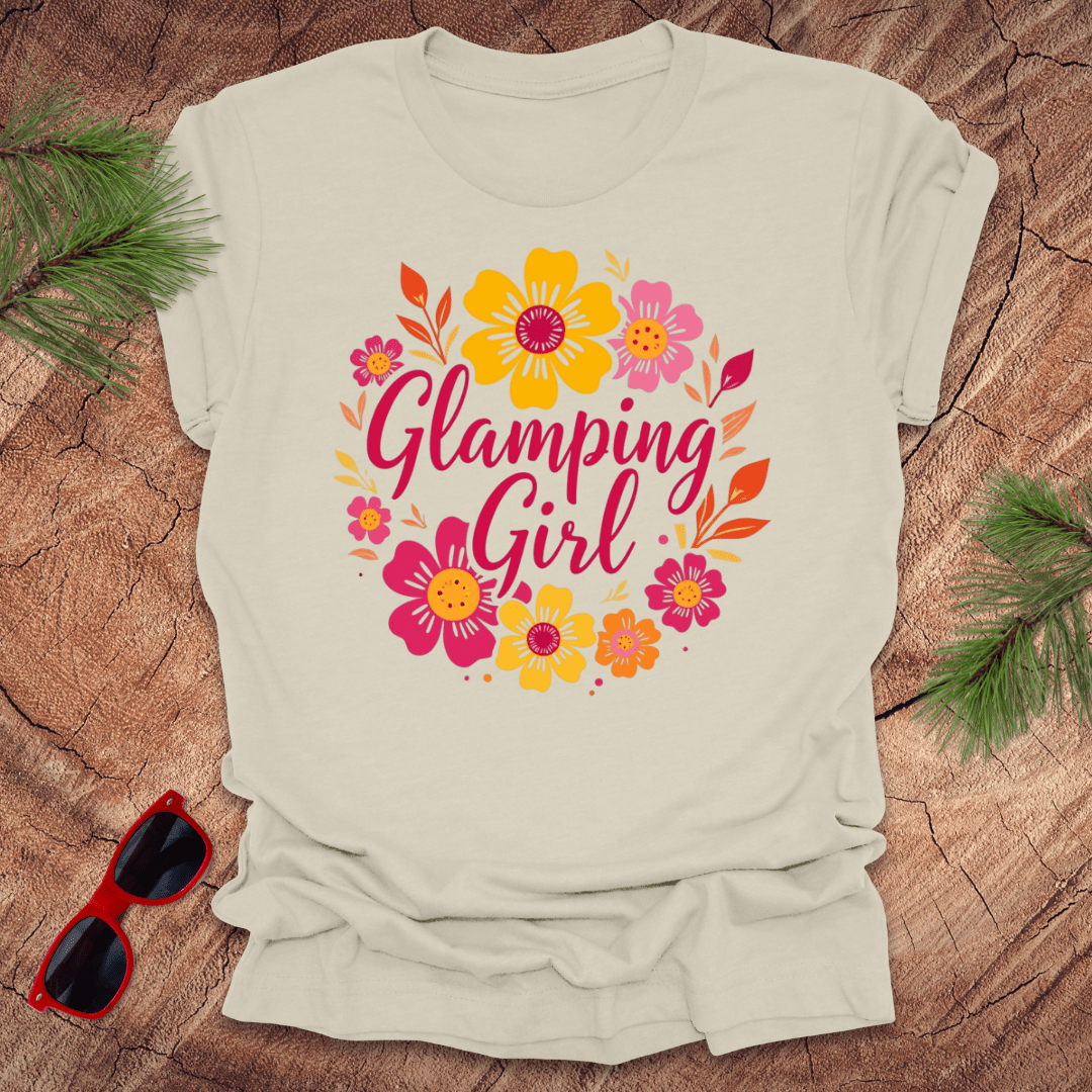 Glamping Girl Tee - Wandering Owl Adventure Gear